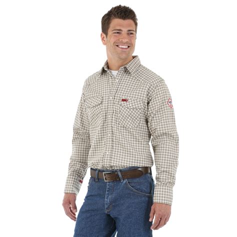 wrangler fr clothing|lightweight fr clothing for men.